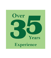 Over 35 Years Experience